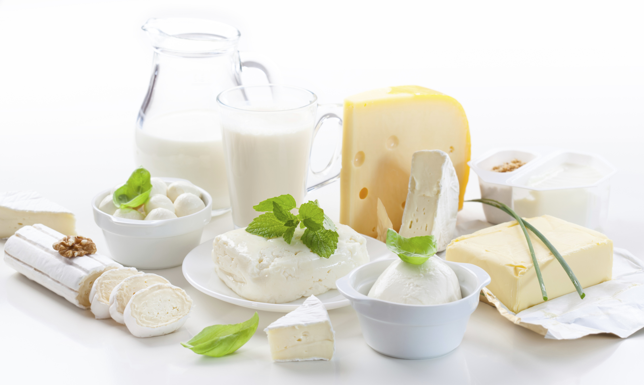 Lácteos – Alimentos prohibidos para la gastritis y colitis